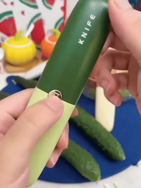 2-in-1 Fruit & Vegetable Peeler with Built-In Knife
