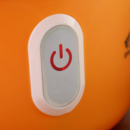 Orange ELECTRONIC YOGURT MAKER, AUTOMATIC YOGURT MAKER MACHINE 1L YOGHURT PLASTIC CONTAINER FOR HOME USE