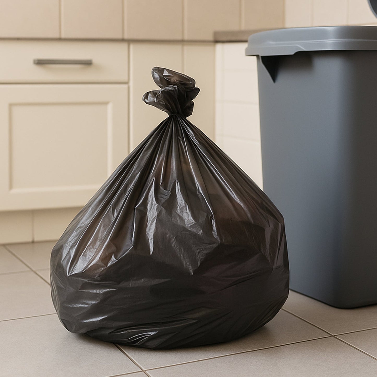 Bio-degradable Eco Friendly Garbage / Trash Bags Rolls (24x32 Cm / 1 Pc / Mix Color)