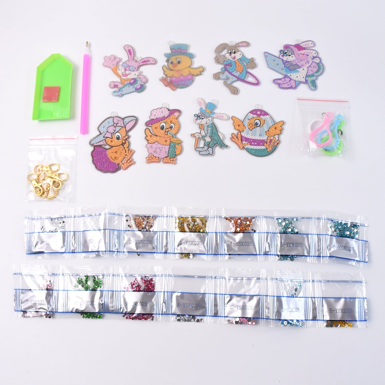 Color Kraft Keychain Kit