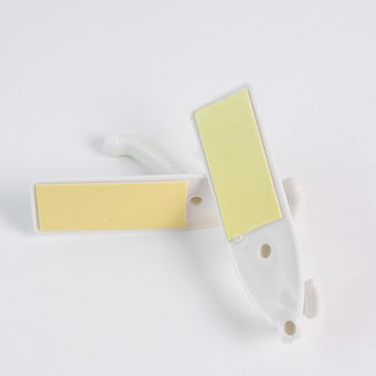 Multipurpose Wall Hooks: Strong & Self-Adhesive for Bathroom, Kitchen, Office ( Mix Design )
