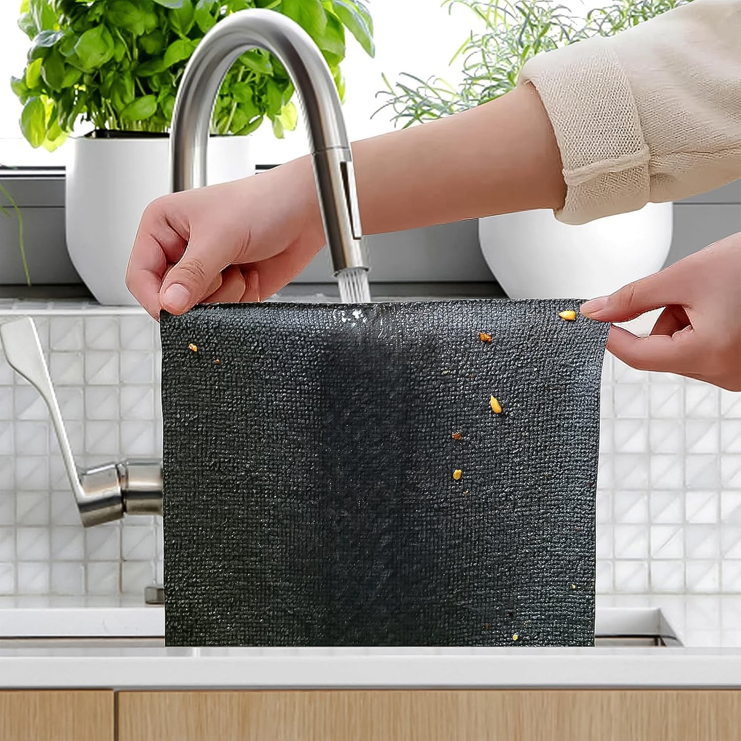 Thickened Magic Wipe Home Kitchen Car Multi-Functional Cleaning Rag (18 Pc)