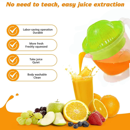 Plastic Manual Orange/Sweet Lime Juicer Squeezer