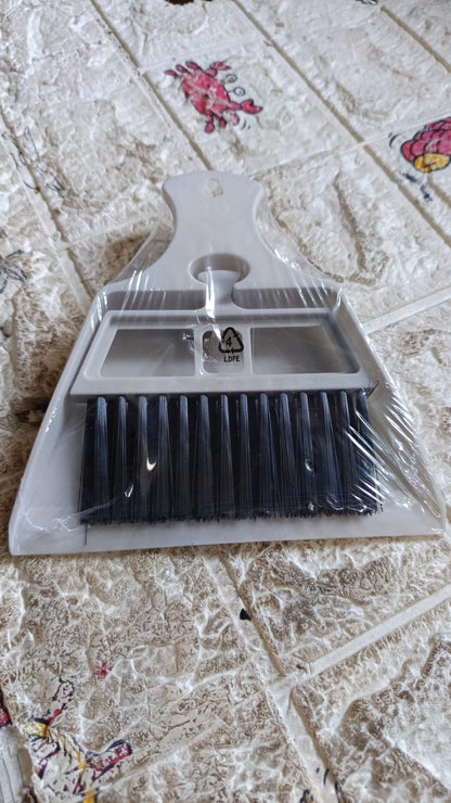 Dustpan Supdi with Brush, Dustpan For Car Office Desk, Wardrobe, Dinning Table, laptop, Keyboard Cleaning, Multipurpose Cleaning , Supdi