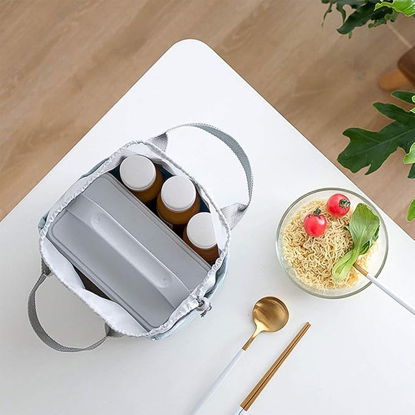 Lunch Bag for Women Men Insulated Lunch Bag (1 Pc / Mix Color)