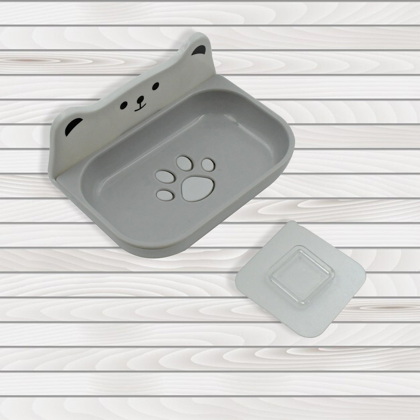 Soap Dish with Drain Soap Holder, Soap Saver Easy Cleaning, Soap Tray for Shower Bathroom Kitchen ,Sabudani (1 Pc)