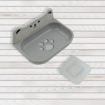 Soap Dish with Drain Soap Holder, Soap Saver Easy Cleaning, Soap Tray for Shower Bathroom Kitchen ,Sabudani (1 Pc)