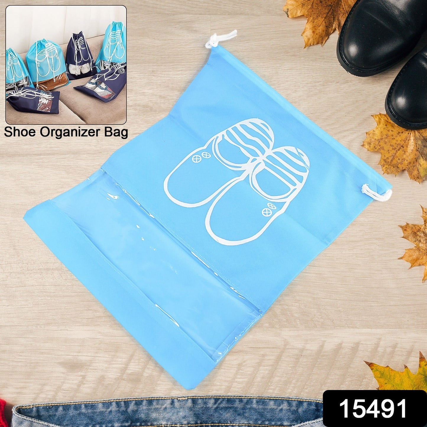 Jet Pack Portable Shoe Pouch