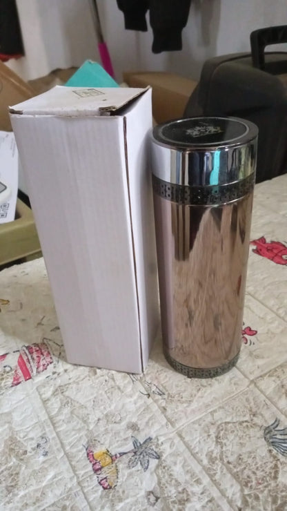 Stainless Steel Leak-Proof Water Bottle, BPA-Free, Hot & Cold Drinks (450 ML)