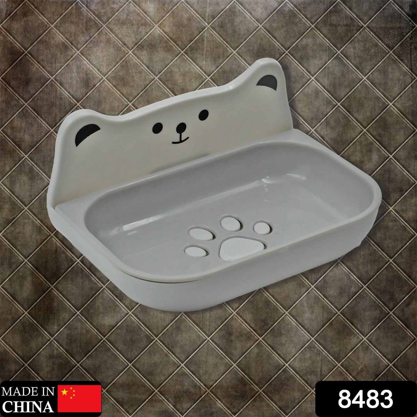 Soap Dish with Drain Soap Holder, Soap Saver Easy Cleaning, Soap Tray for Shower Bathroom Kitchen ,Sabudani (1 Pc)